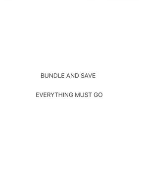 Bundle and Save Sale Sign
